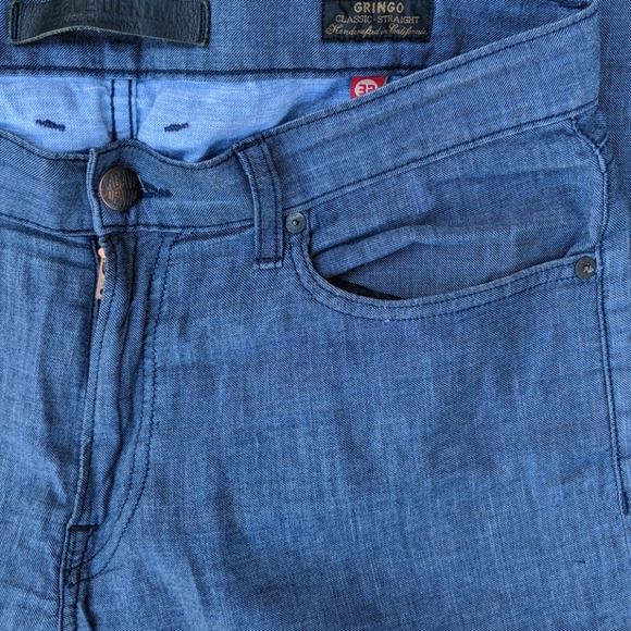 Agave Men's ๐ size 32x30 light hand crafted jeans/denim/Casual pants. - Picture 6 of 13